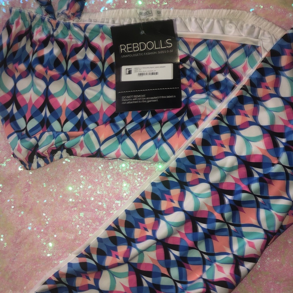 Infinite Wrap Swim Top